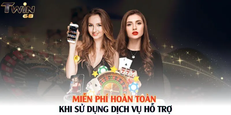 Miễn phí hoàn toàn khi sử dụng dịch vụ hỗ trợ