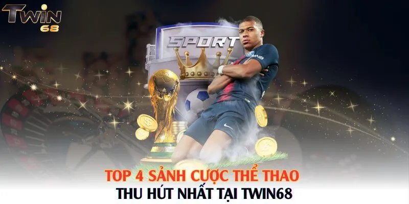 Top 4 sảnh cược thể thao thu hút nhất tại Twin68